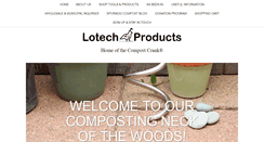 Desktop Screenshot of lotechproducts.com